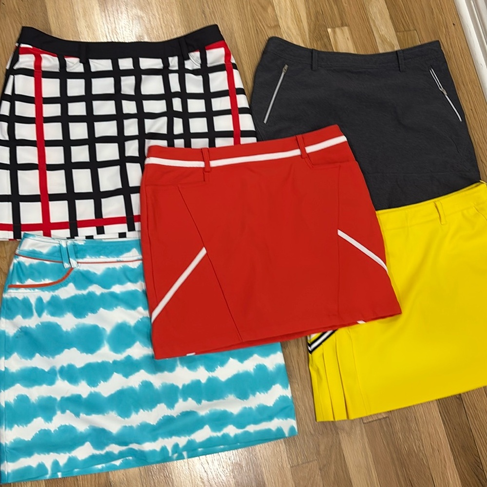 5 Louis Castel Active Golf Skort Skirts - Korean size 73/76